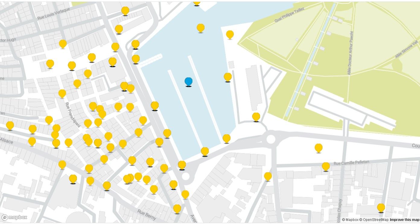 Une carte interactive pour l'iconothèque !